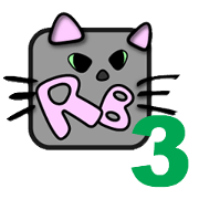 Japanese Cosplay cat, Russianblue RB3