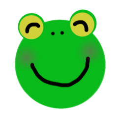 frog frog    カエルスタンプ
