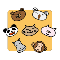 animals Sticker by keimaru
