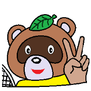 Badminton raccoon dog