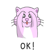 Funny stamp of Shi-ko