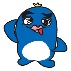 Penguin with thick lips