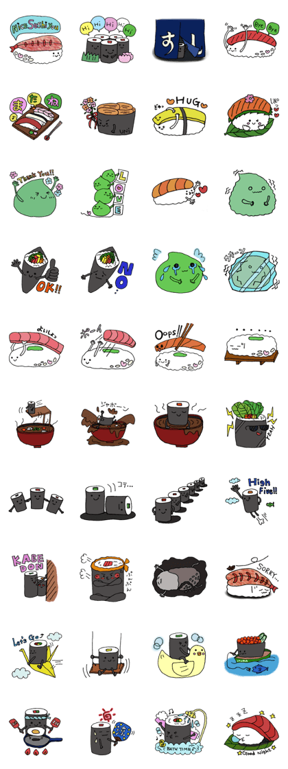 Sushi and Wasabi
