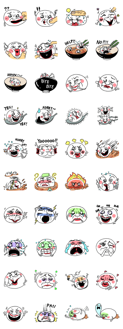 Annoying rice balls