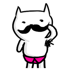Mous-Cat (Moustache Cat) Steven