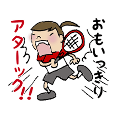 tennis club stickers