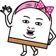 Fish paste girl