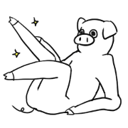 Nice body pig