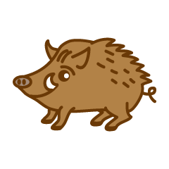 One of the Zodiac "wild boar"