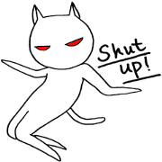 ANGRY CAT W