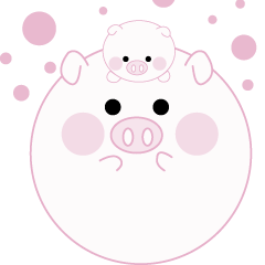 Lovely manmaru pig