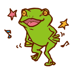 Pleasant frog