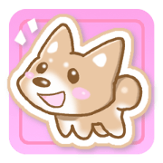Sticker of the Shiba inu