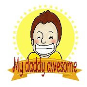 My daddy awesome!