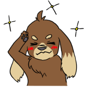 Doggy Ryu-chan stickers