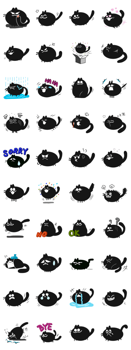 Black Lucky Cat