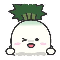 可愛い大根ちゃん Line スタンプ Line Store