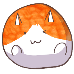 Poyopoyo-kitty cat KAI Sticker