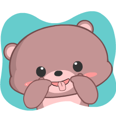 Baby bear : Animated