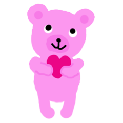 Pink Bear Rosa