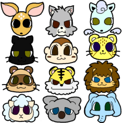 Animal characters 12