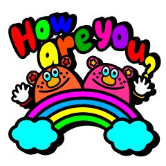 カラフルアメリカンベアー Line スタンプ Line Store