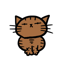 カギシッポのネコ　”キン”