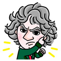 ベートーヴェン スタンプ Line スタンプ Line Store ベートーヴェン スタンプ Line スタンプ Line Store