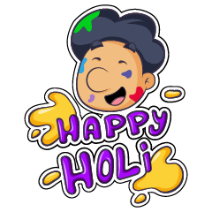 Holi Stickers