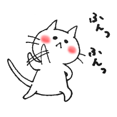 Kitten Nekosuke & Owl Fukusuke Sticker 1