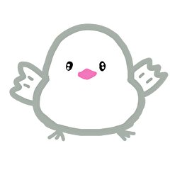 Stickers of a Java sparrow(1)