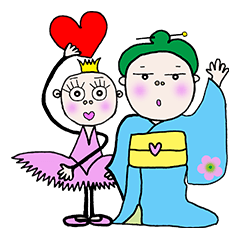 YOROSHIOSU - Ballerina & KIMONO Girl 1