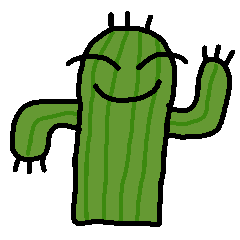 Mr. expressive cactus