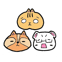 Yuru-tto Three Small animals