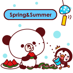 Panda(ponyan)&Puffin(Puffy)Spring&Summer