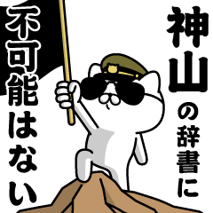 "KAMIYAMA"name/Military cat