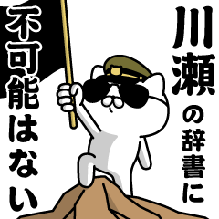 "KAWASE"name/Military cat