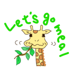 Life of cute giraffe.English version