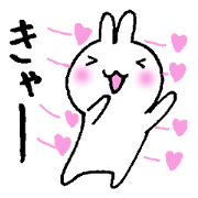 Love stickers(rabbit)
