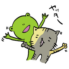 Fun FX trade with pretty Frog and Cat<2>