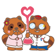 Bakeru & Chemmy Sticker