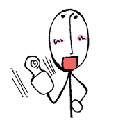 Stick human daily life