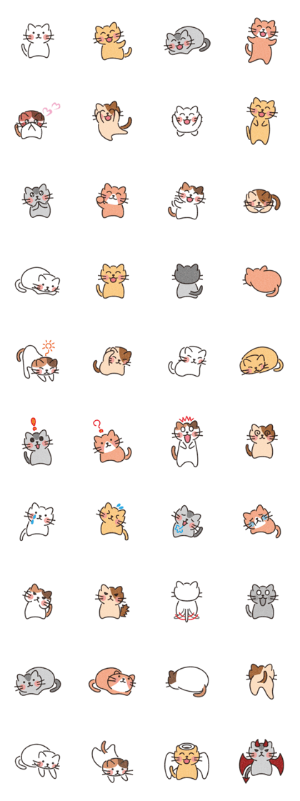 Six Kittens - part III