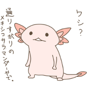 Mr.Axolotl 's sticker.