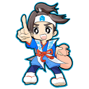 Nakamura Works character sticker
