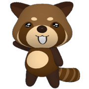 Lesser panda 3D