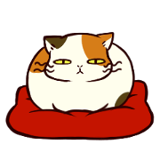 a tortoiseshell cat Sticker