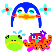 Sticker of lovely animals.2