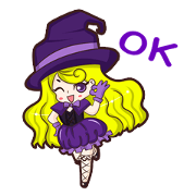 Mahou Shojo "Akiko" witch