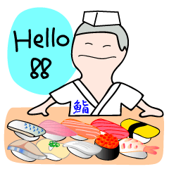 I love sushi(english)